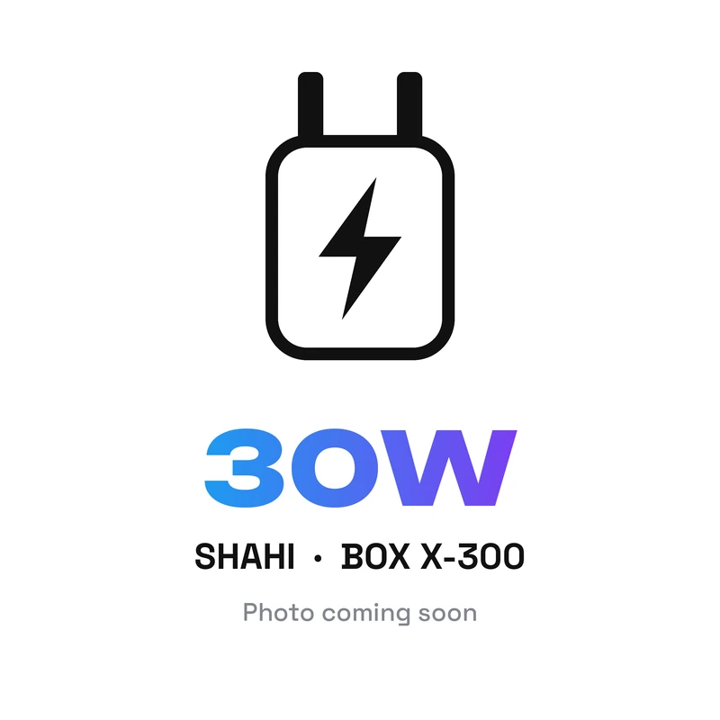 SHAHI BOX X-300 30W Fast Charger