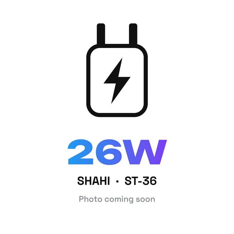 SHAHI ST-36 26W Fast Charger